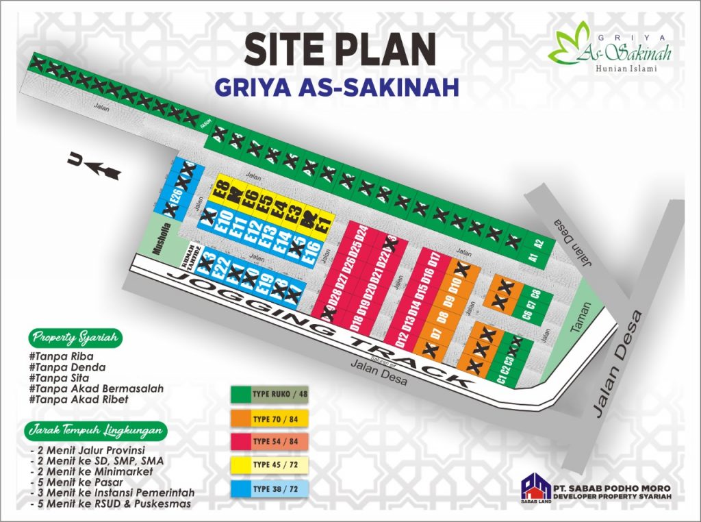 Siteplan As sakinah